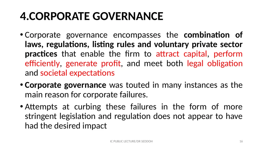 INSTITUTE OF CHARTERED ACCOUNTANTS CORPORATE - slide 15 of 32