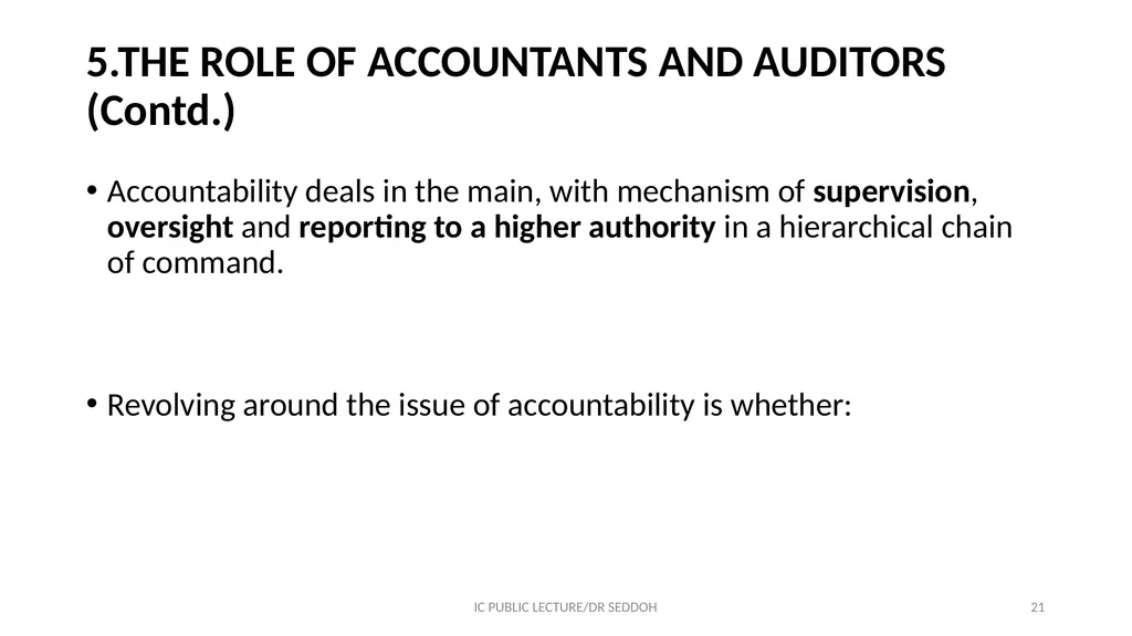 INSTITUTE OF CHARTERED ACCOUNTANTS CORPORATE - slide 20 of 32
