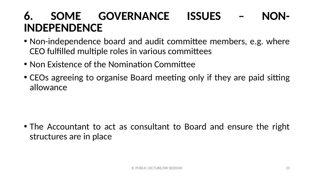INSTITUTE OF CHARTERED ACCOUNTANTS CORPORATE - slide 24 of 32