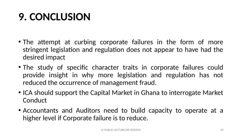 INSTITUTE OF CHARTERED ACCOUNTANTS CORPORATE - slide 32 of 32
