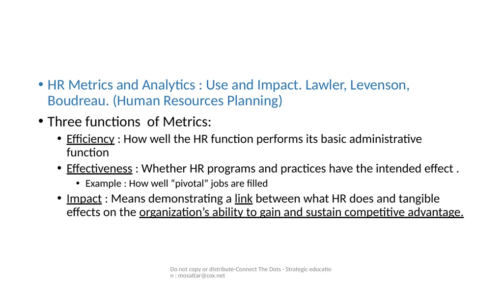 Mo Sattar Do not copy or distribute-Connect The - slide 31 of 44