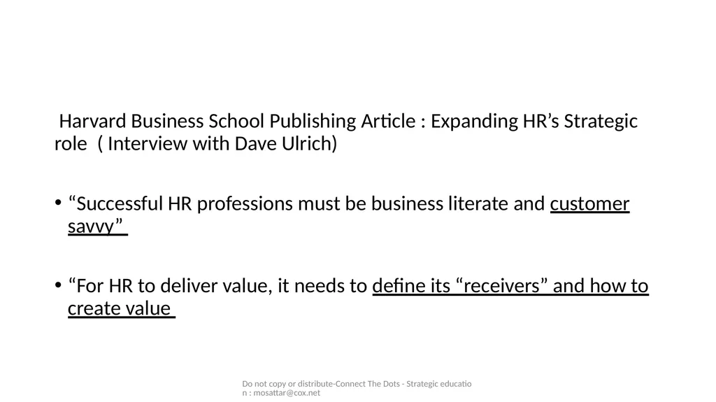 Mo Sattar Do not copy or distribute-Connect The - slide 20 of 44