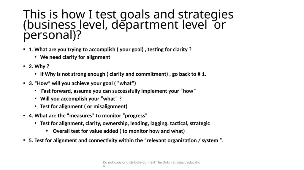 Mo Sattar Do not copy or distribute-Connect The - slide 40 of 44