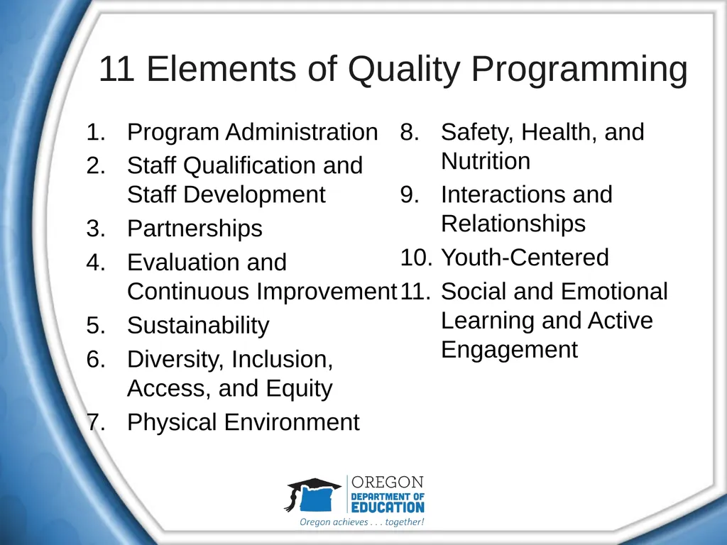 21st Century Community Learning Centers (CCLC) - slide 14 of 40