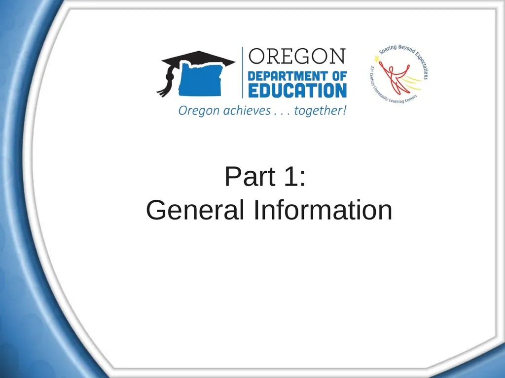 21st Century Community Learning Centers (CCLC) - slide 3 of 40