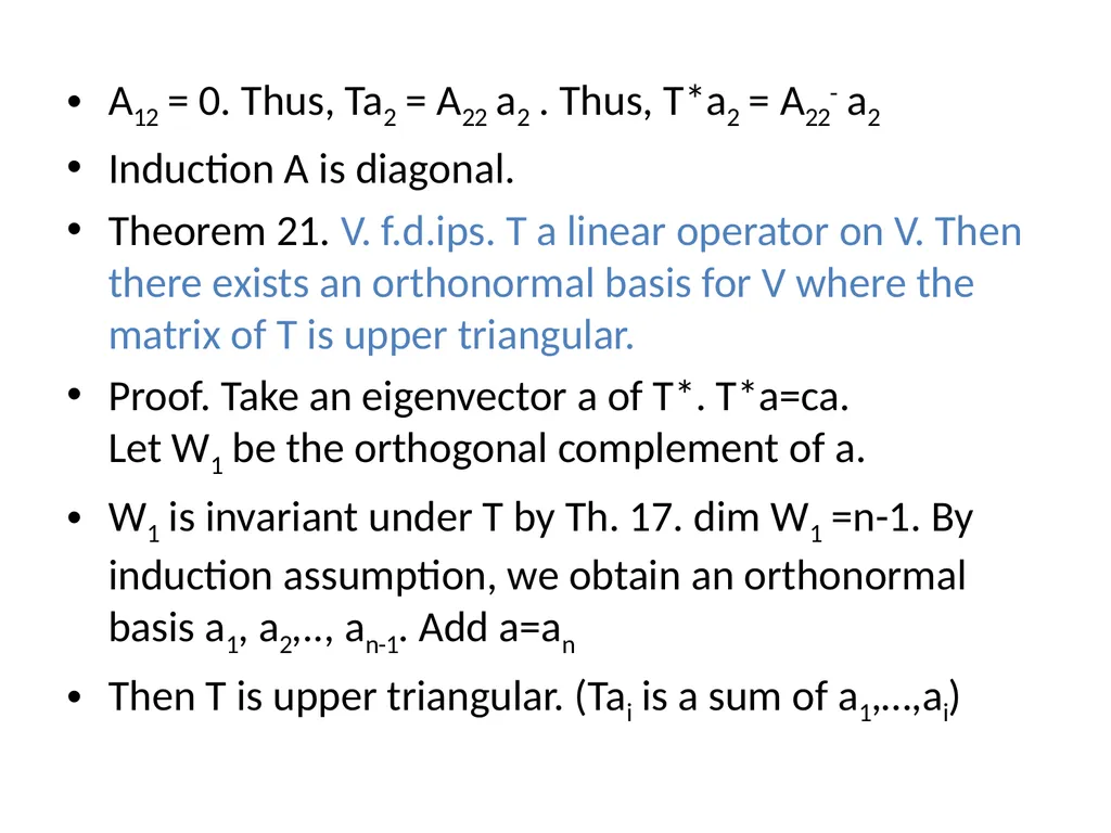 8.4. Unitary Operators Inner product preserving V, - slide 16 of 17
