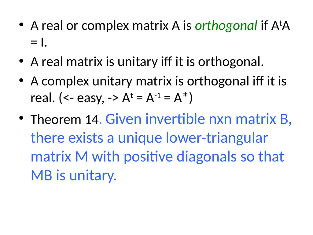 8.4. Unitary Operators Inner product preserving V, - slide 7 of 17