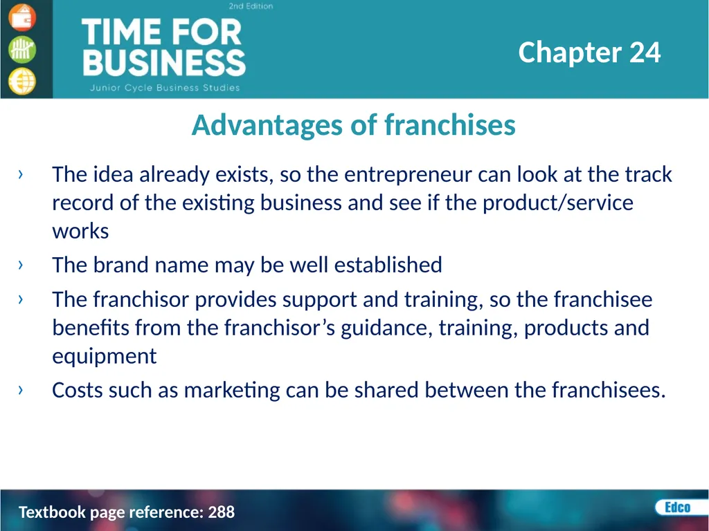 Chapter 24: Writing a Business Plan Learning - slide 16 of 19