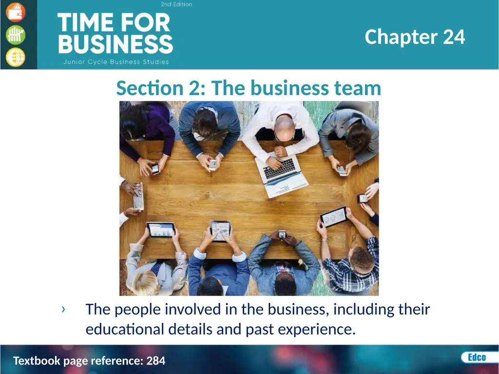 Chapter 24: Writing a Business Plan Learning - slide 6 of 19