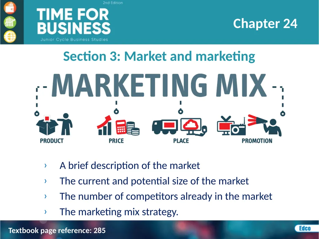 Chapter 24: Writing a Business Plan Learning - slide 7 of 19