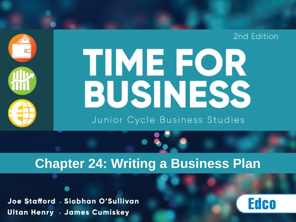 Chapter 24: Writing a Business Plan Learning - slide 1 of 19