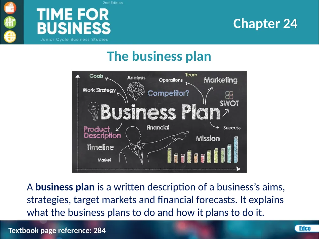 Chapter 24: Writing a Business Plan Learning - slide 3 of 19