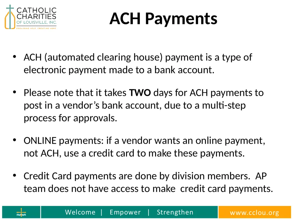 Catholic Charities Finance Training Who is the - slide 10 of 36