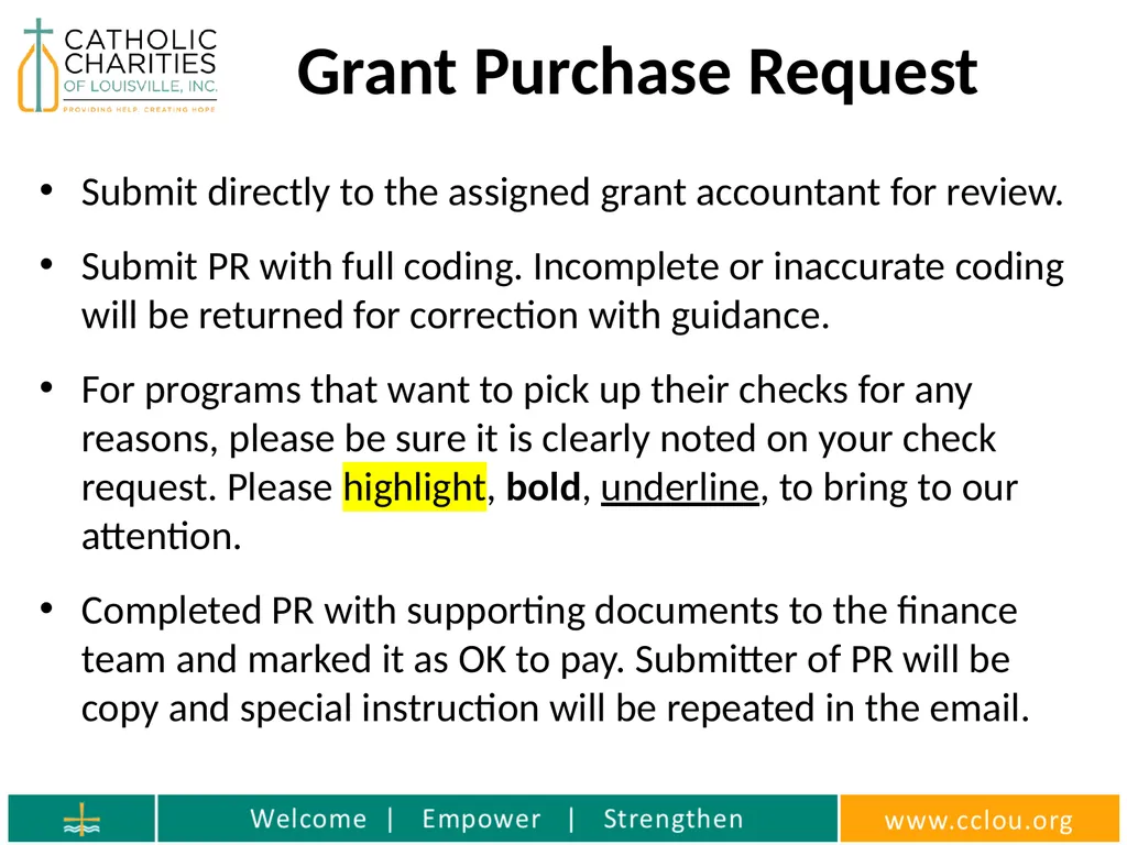 Catholic Charities Finance Training Who is the - slide 28 of 36
