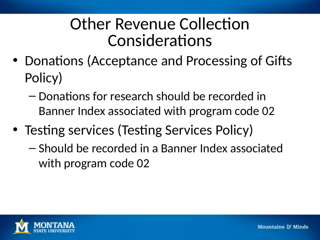 Revenue Collection January 14, 2020 Overview Risks - slide 11 of 34