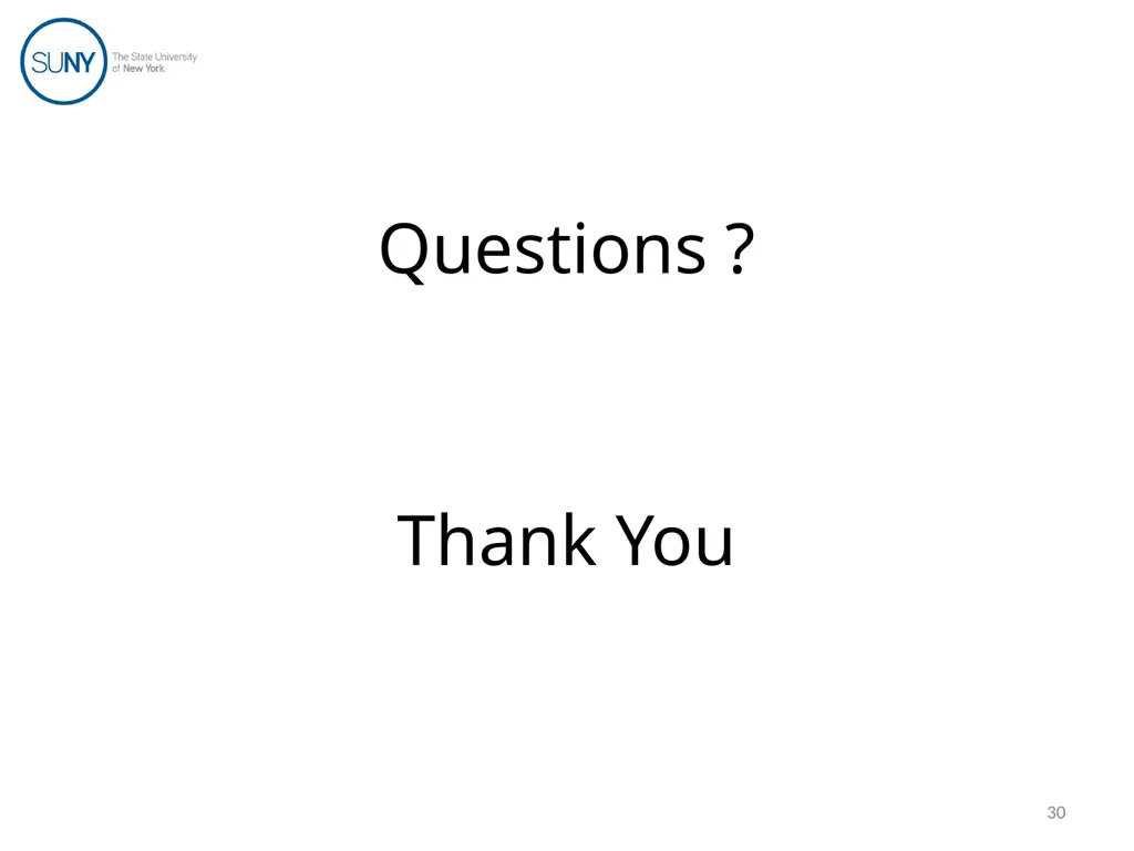 Uniform Revenue Accounting System (URAS) Training - slide 30 of 30