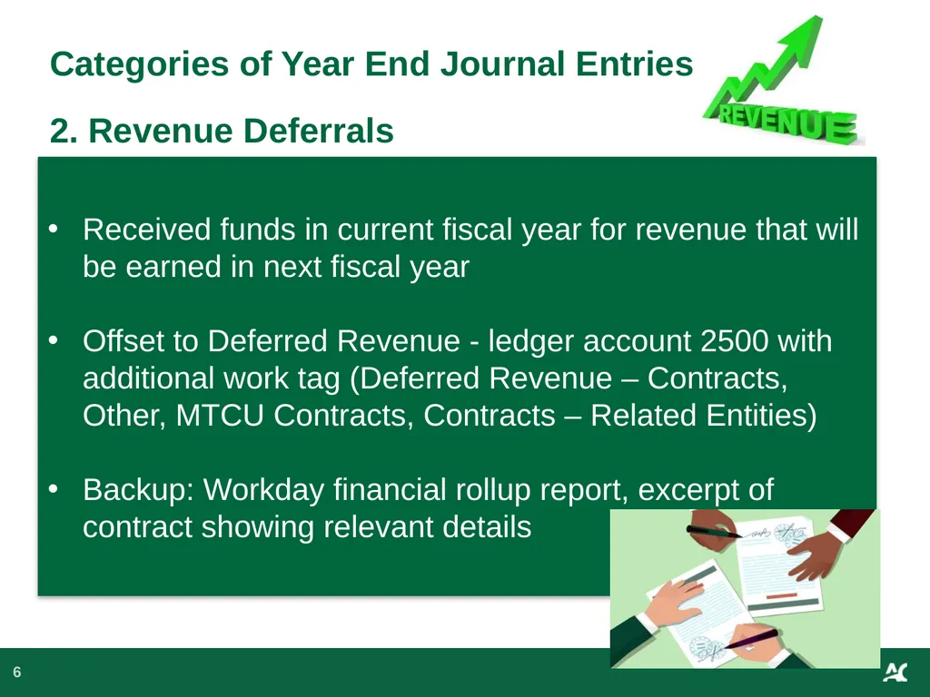 Year End Journal Entries Presentation to the - slide 6 of 14