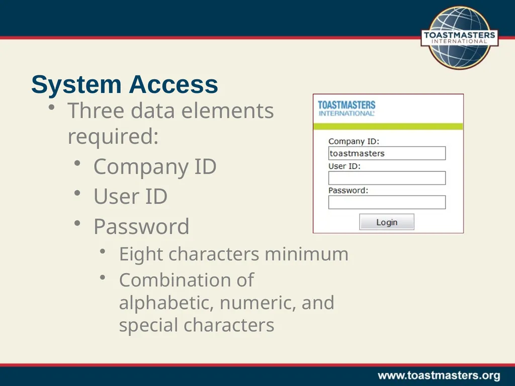 Using the District Accounting System A District - slide 3 of 24