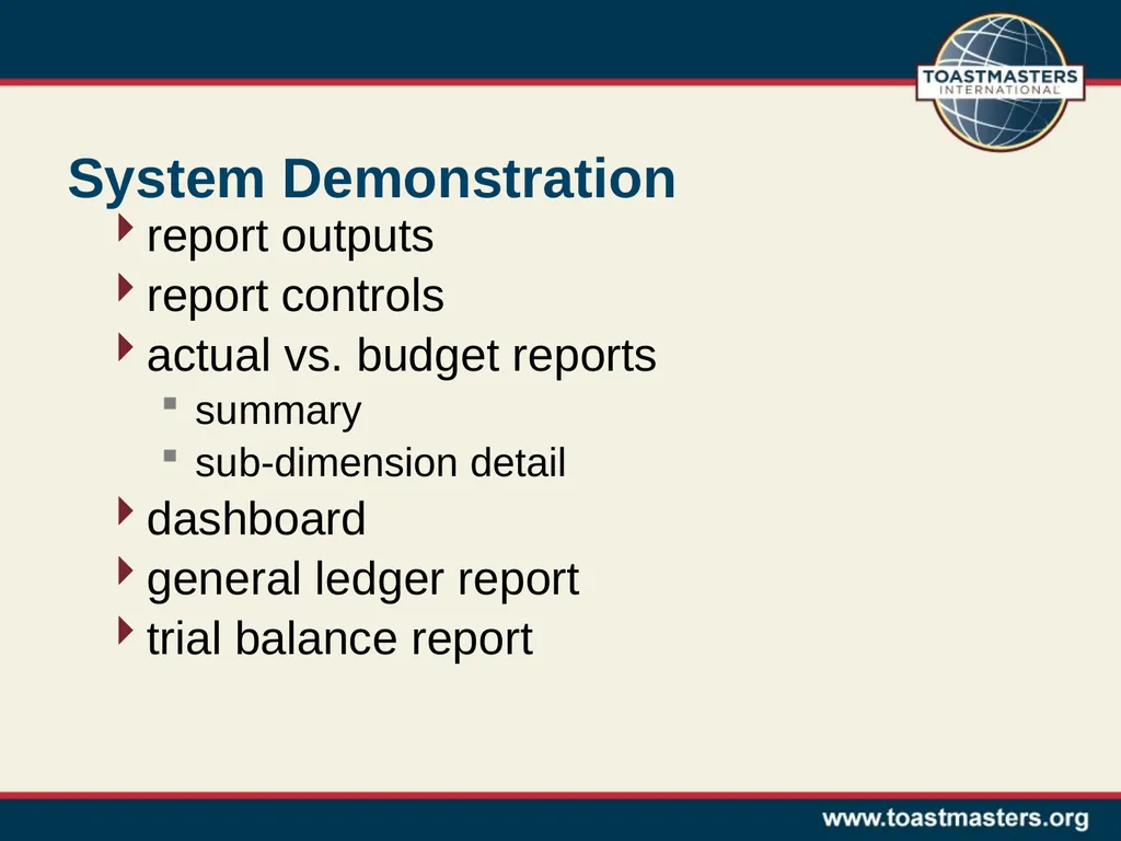 Using the District Accounting System A District - slide 23 of 24
