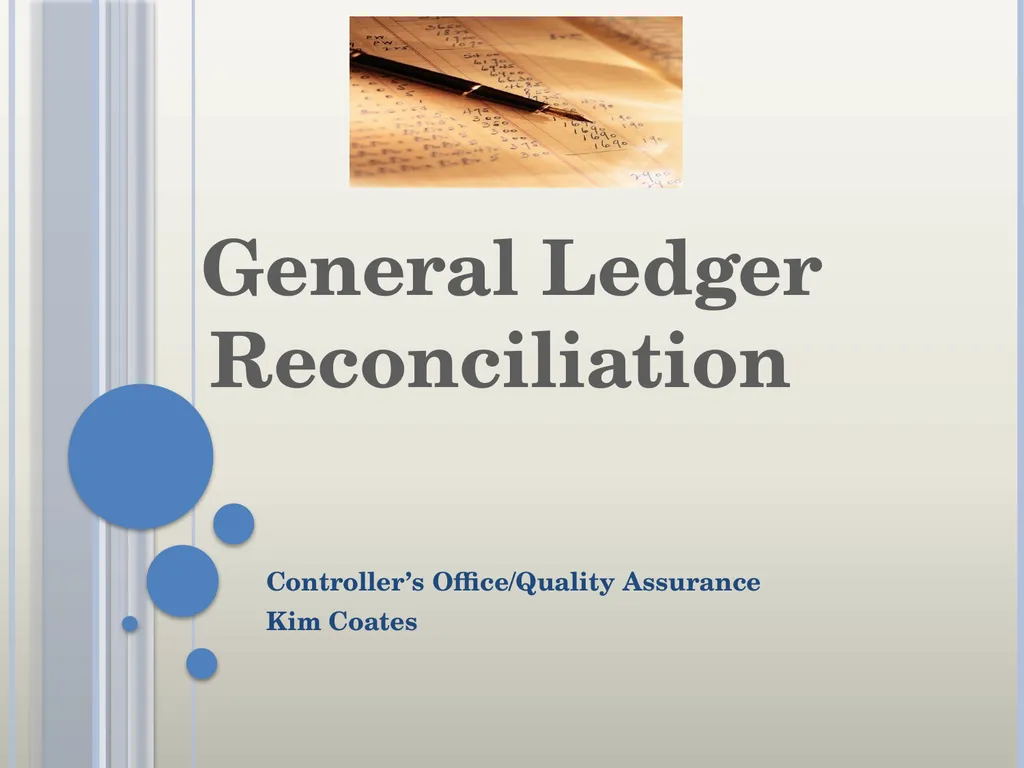 Controller’s Office/Quality Assurance Kim Coates - slide 1 of 31