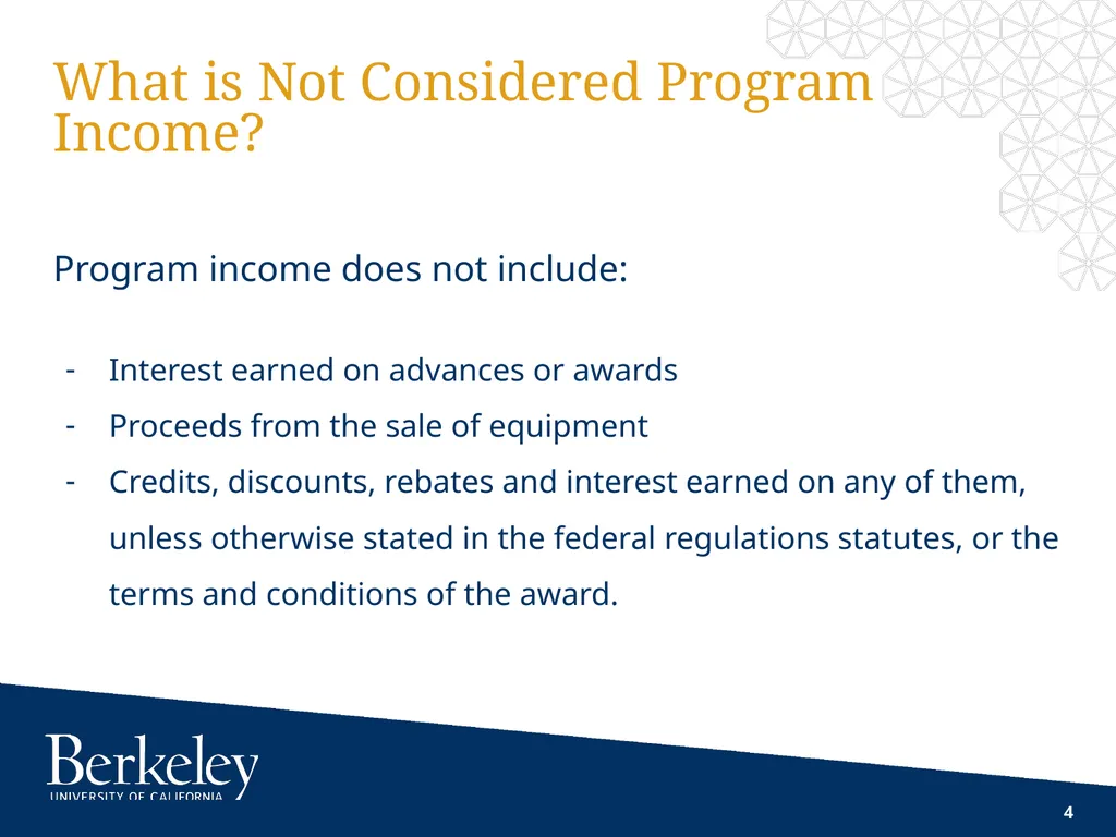 Contracts and Grants Accounting C&G Training - slide 4 of 15