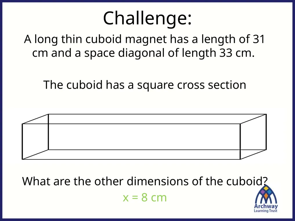 Fill in the blanks … ____ cm ____ cm ____ - slide 10 of 15