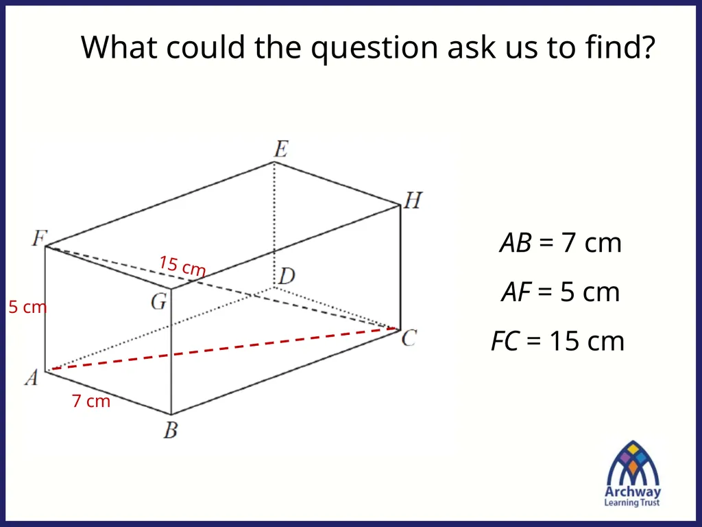 Fill in the blanks … ____ cm ____ cm ____ - slide 8 of 15