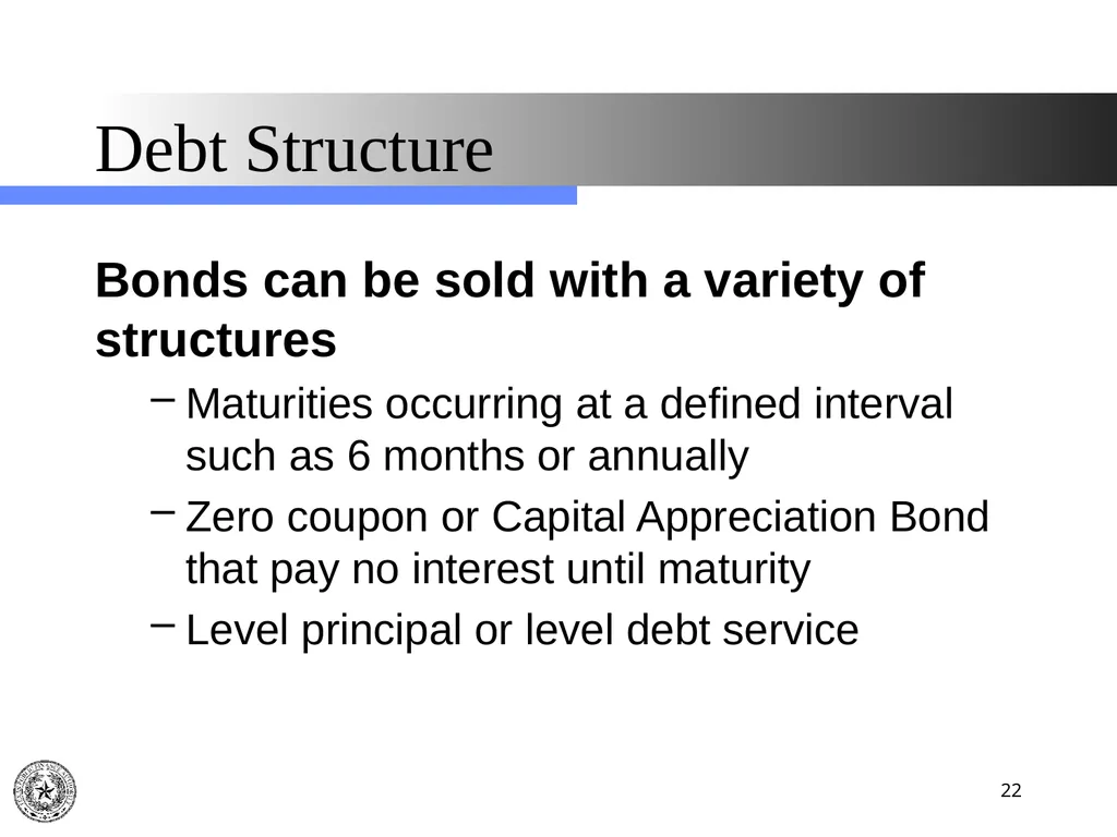 Texas Public Finance Authority Client Agency - slide 22 of 40
