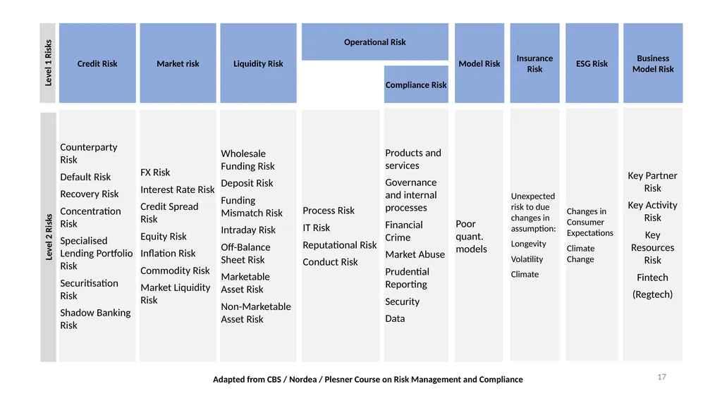 Risk, Regulation, and Compliance (Part I) Prof Tom - slide 17 of 57