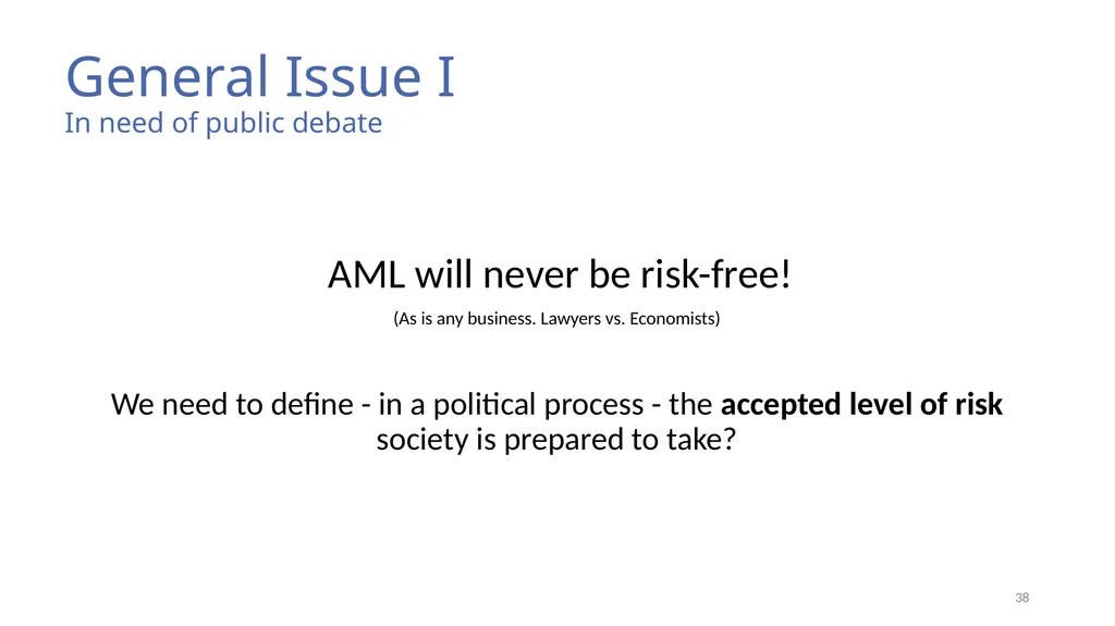 Risk, Regulation, and Compliance (Part I) Prof Tom - slide 38 of 57