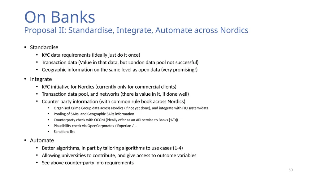 Risk, Regulation, and Compliance (Part I) Prof Tom - slide 50 of 57