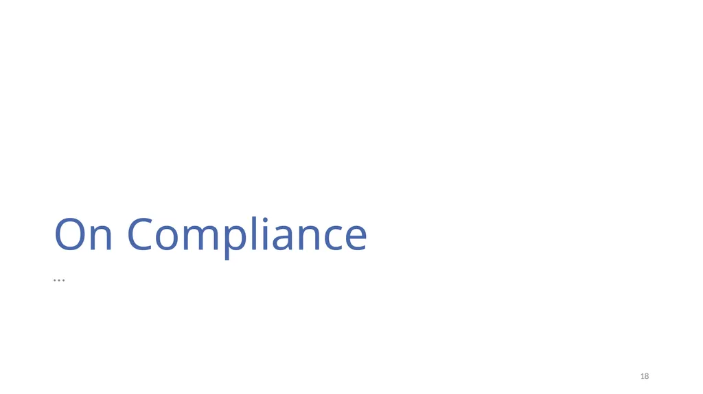 Risk, Regulation, and Compliance (Part I) Prof Tom - slide 18 of 57