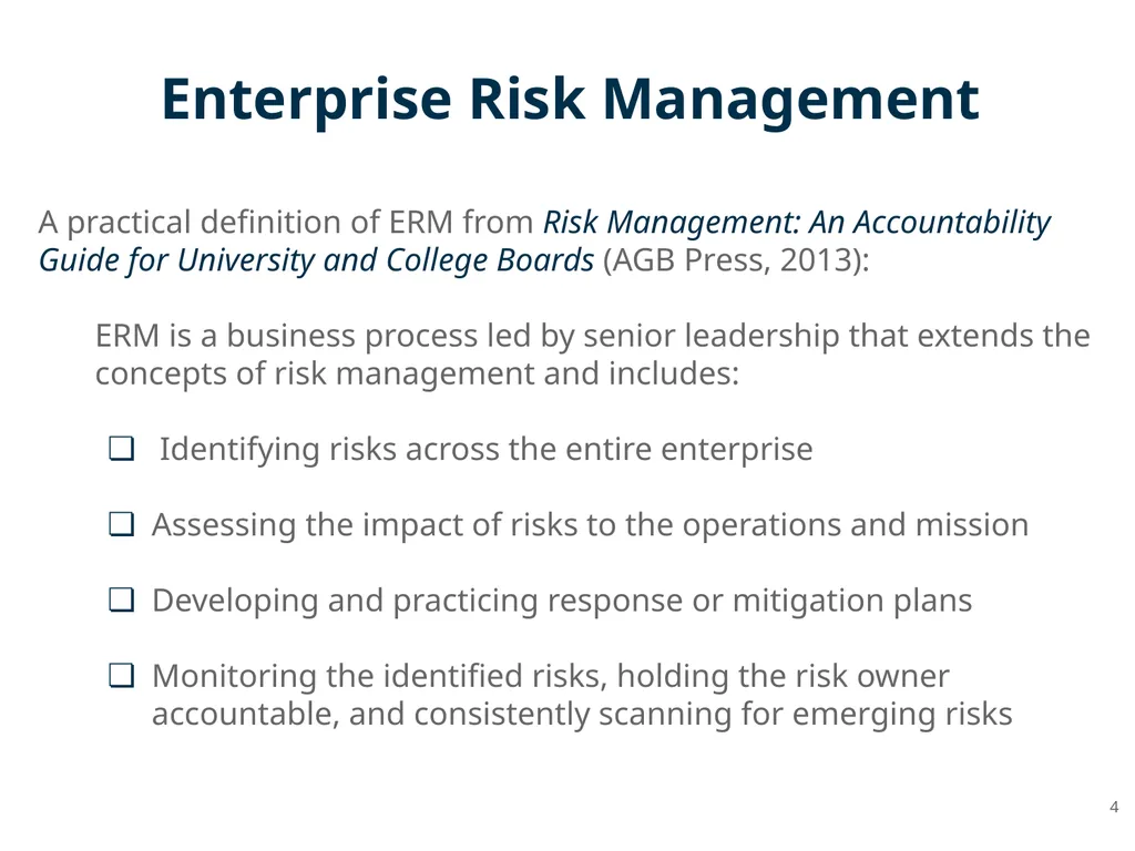 Enterprise Risk Management 2019 Massachusetts - slide 4 of 17