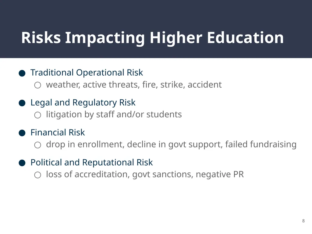 Enterprise Risk Management 2019 Massachusetts - slide 8 of 17