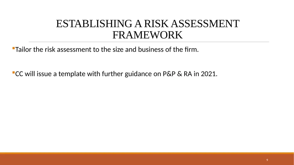 Compliance Commission’s Training for Registrants - slide 9 of 10