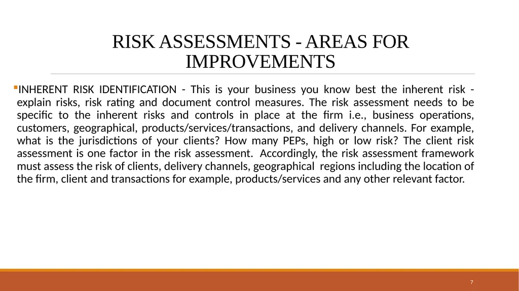 Compliance Commission’s Training for Registrants - slide 7 of 10