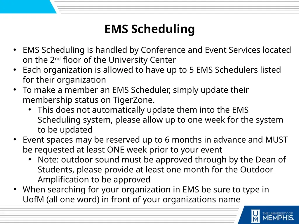 RSO Mandatory Training Fall 2018 Today’s Agenda: - slide 4 of 17