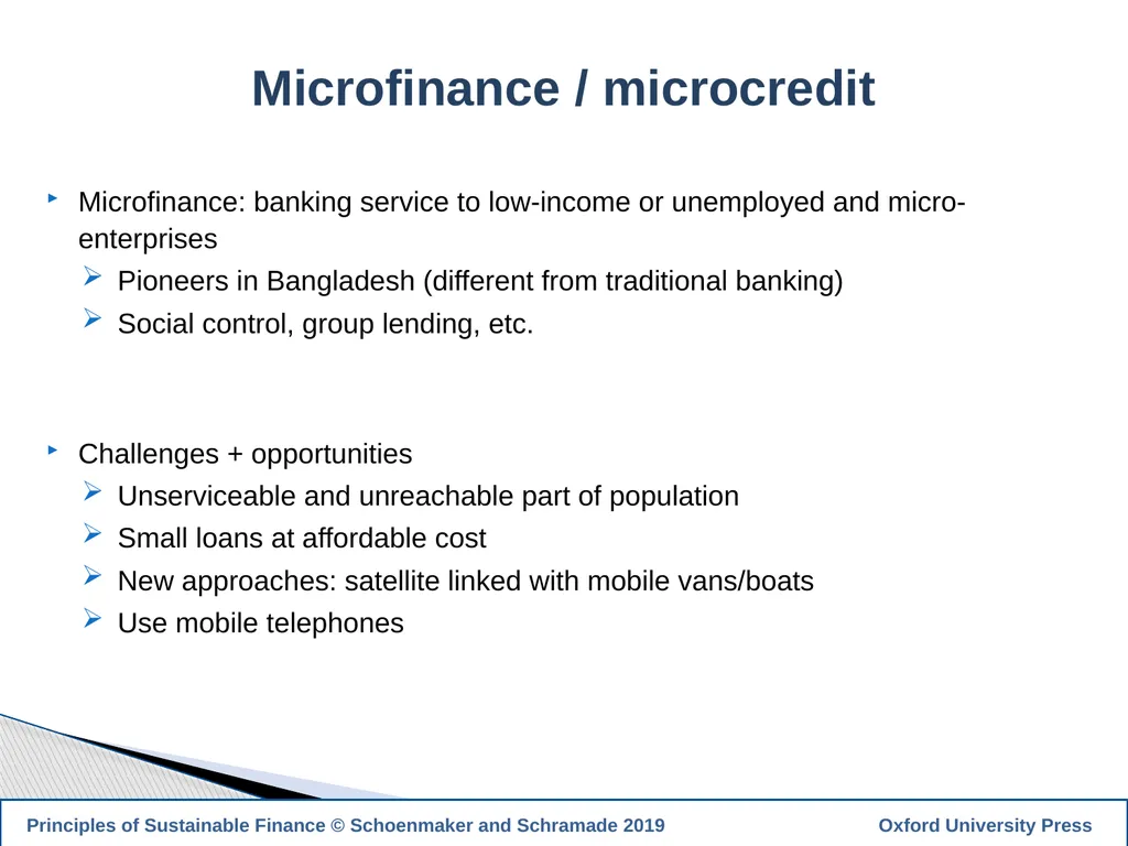 1 PRINCIPLES OF SUSTAINABLE FINANCE Chapter 10: - slide 30 of 31