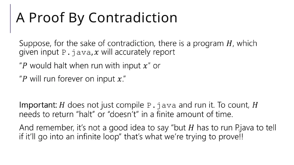 Halting Problem A Practical Uncomputable Problem - slide 4 of 23