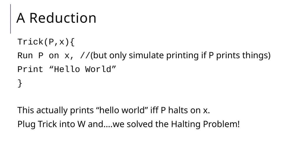 Halting Problem A Practical Uncomputable Problem - slide 17 of 23