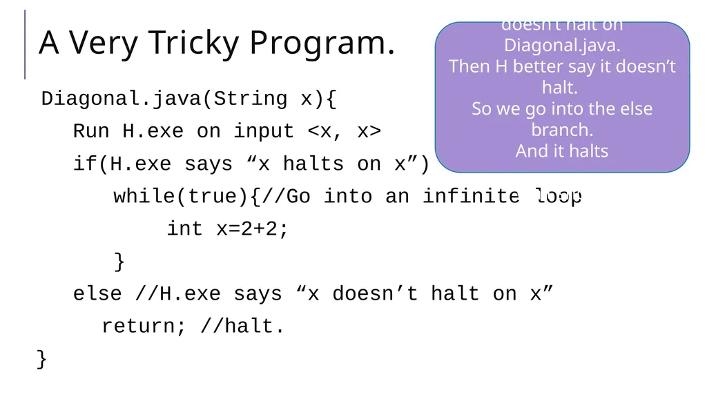 Halting Problem A Practical Uncomputable Problem - slide 9 of 23