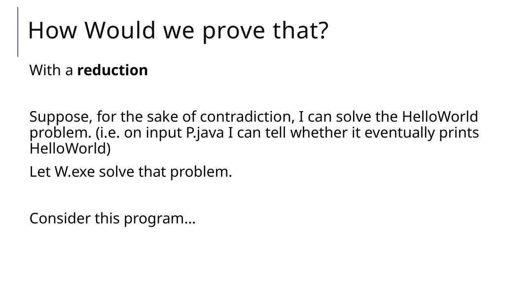 Halting Problem A Practical Uncomputable Problem - slide 16 of 23
