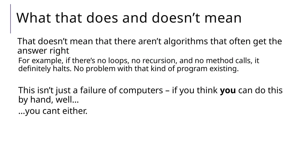 Halting Problem A Practical Uncomputable Problem - slide 12 of 23