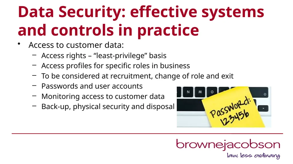 When things go wrong: reducing the risk of FCA - slide 16 of 22