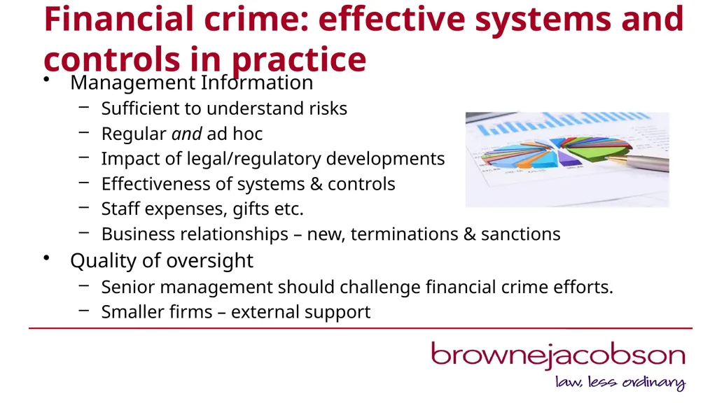When things go wrong: reducing the risk of FCA - slide 18 of 22