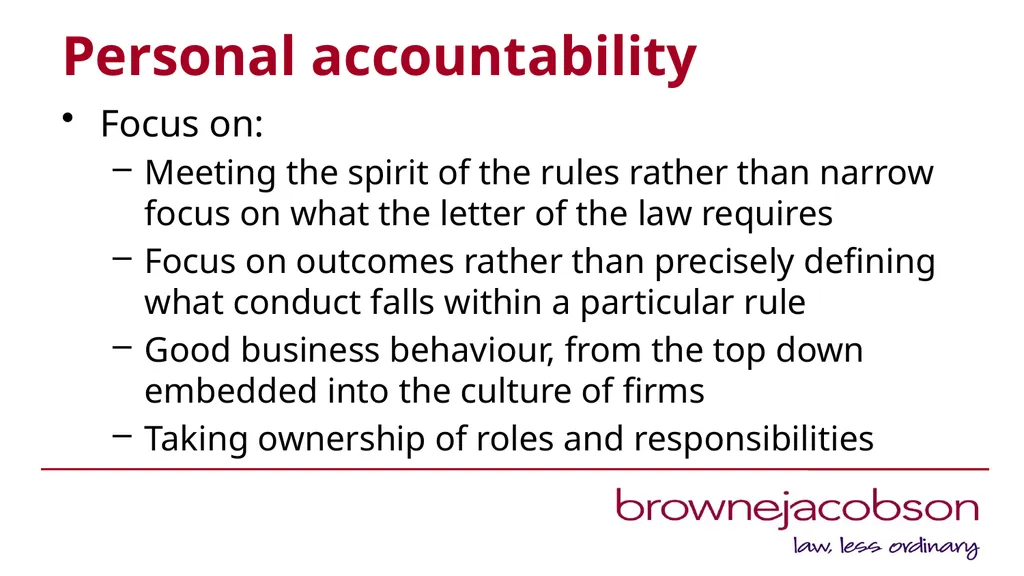 When things go wrong: reducing the risk of FCA - slide 10 of 22