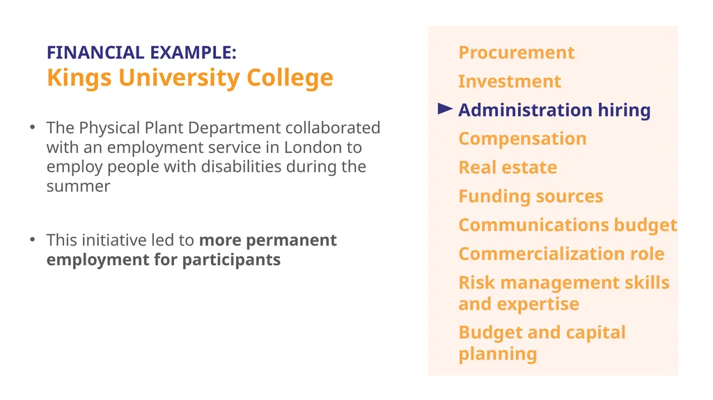 Social Purpose Finance and Administration - slide 16 of 27