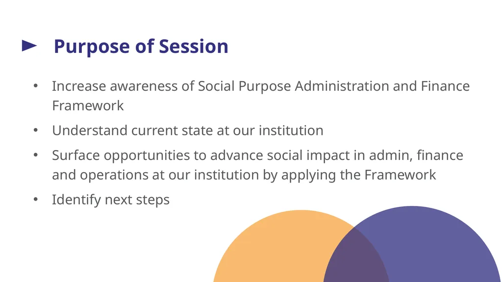 Social Purpose Finance and Administration - slide 5 of 27