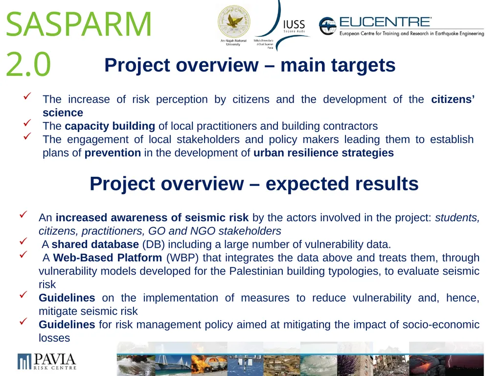 Dr. Barbara Borzi barbara.borzi@eucentre.it - slide 6 of 10