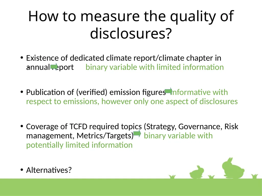 Corporate Climate assessment: an applied - slide 11 of 33